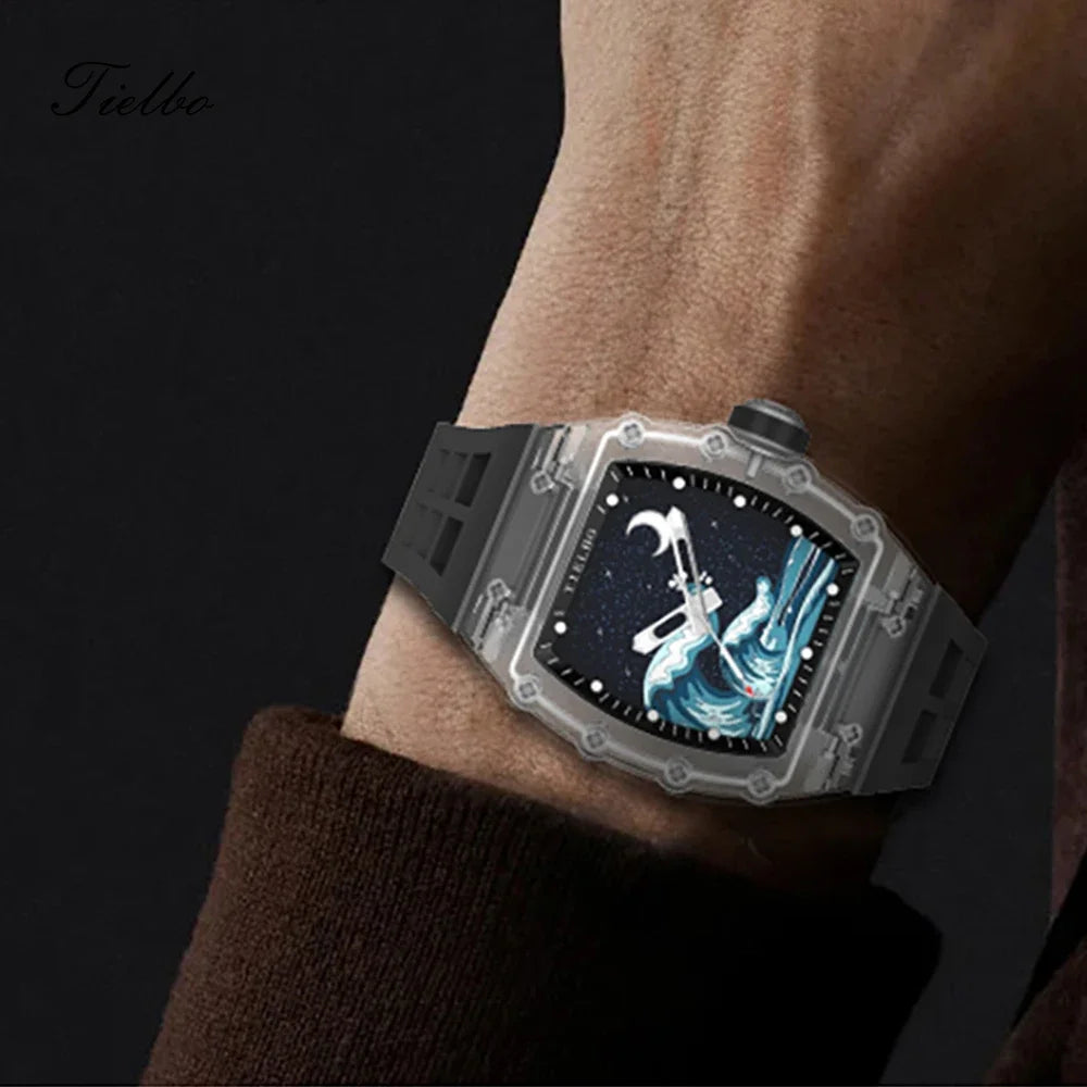 Skeleton Automatic Watch Quality Sapphire Crystal Luminous