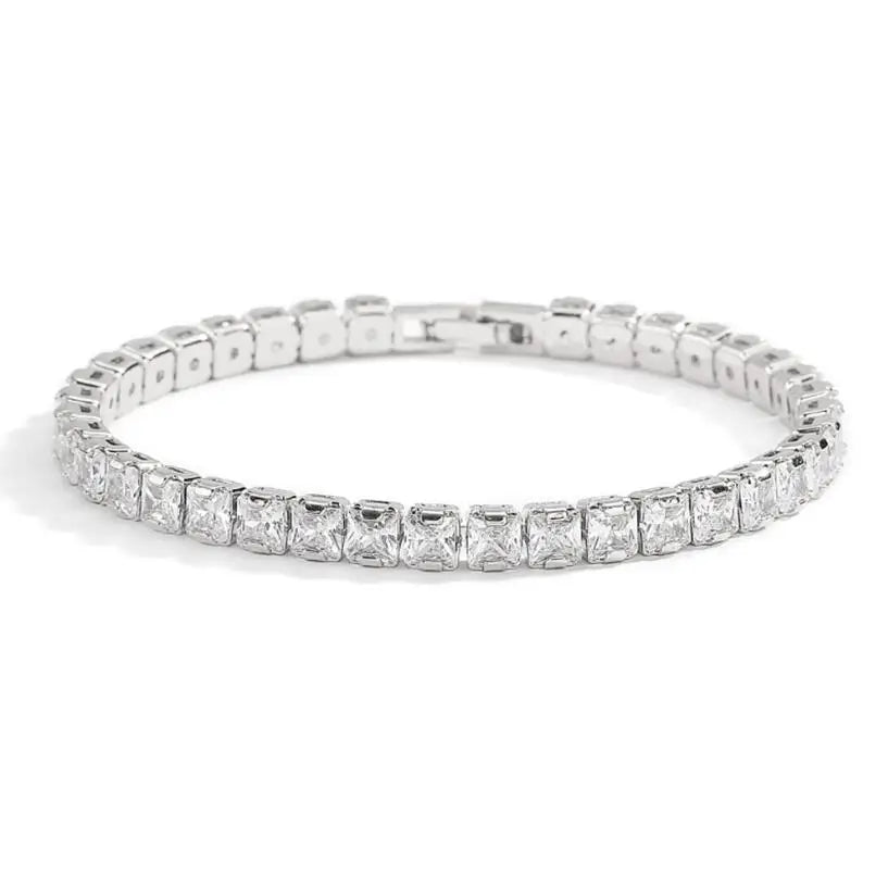 D VVS1 Moissanite Tennis Bracelet S925 2-5mm Gift