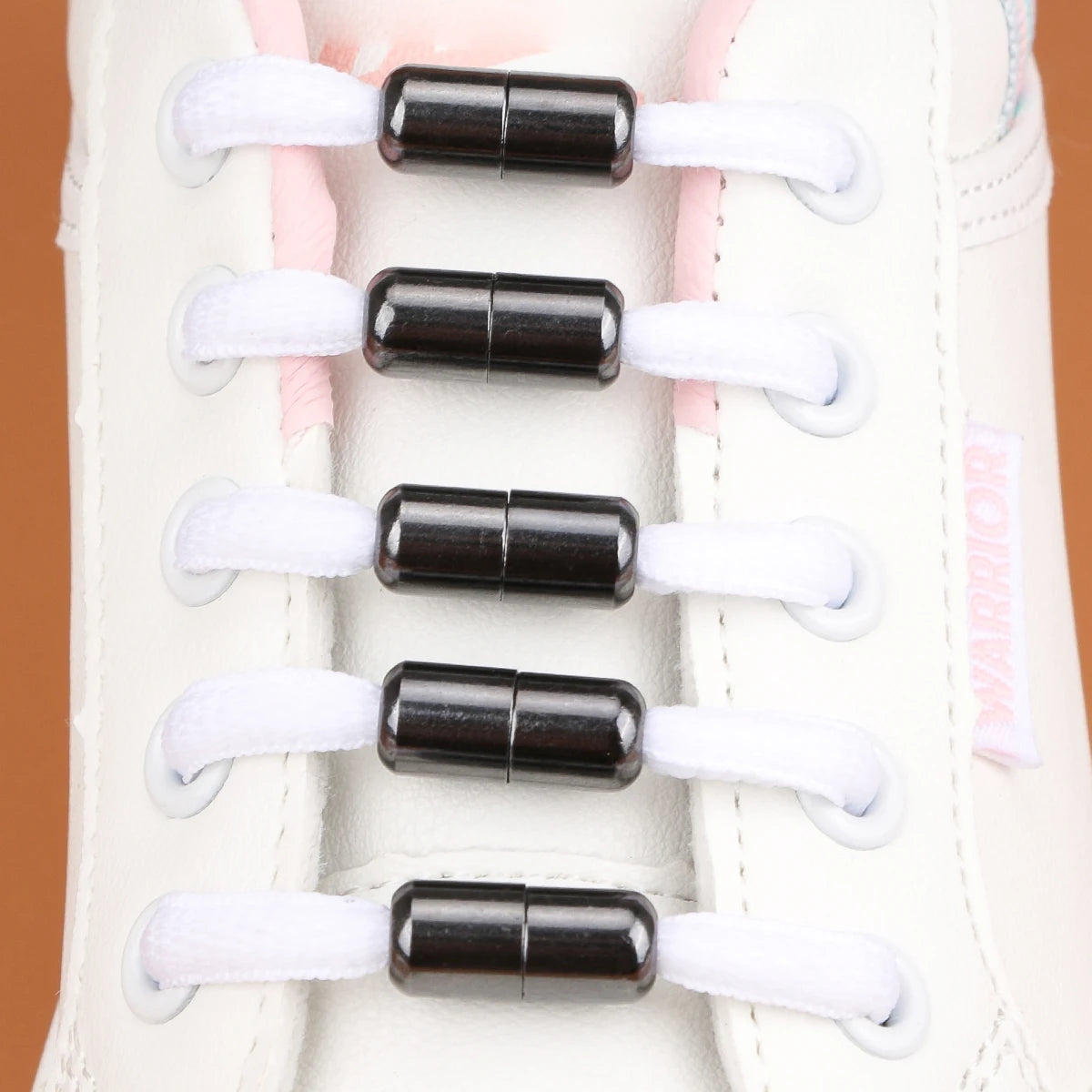 Aluminum No-Tie Shoelace Buckle Lock for Kids & Adults