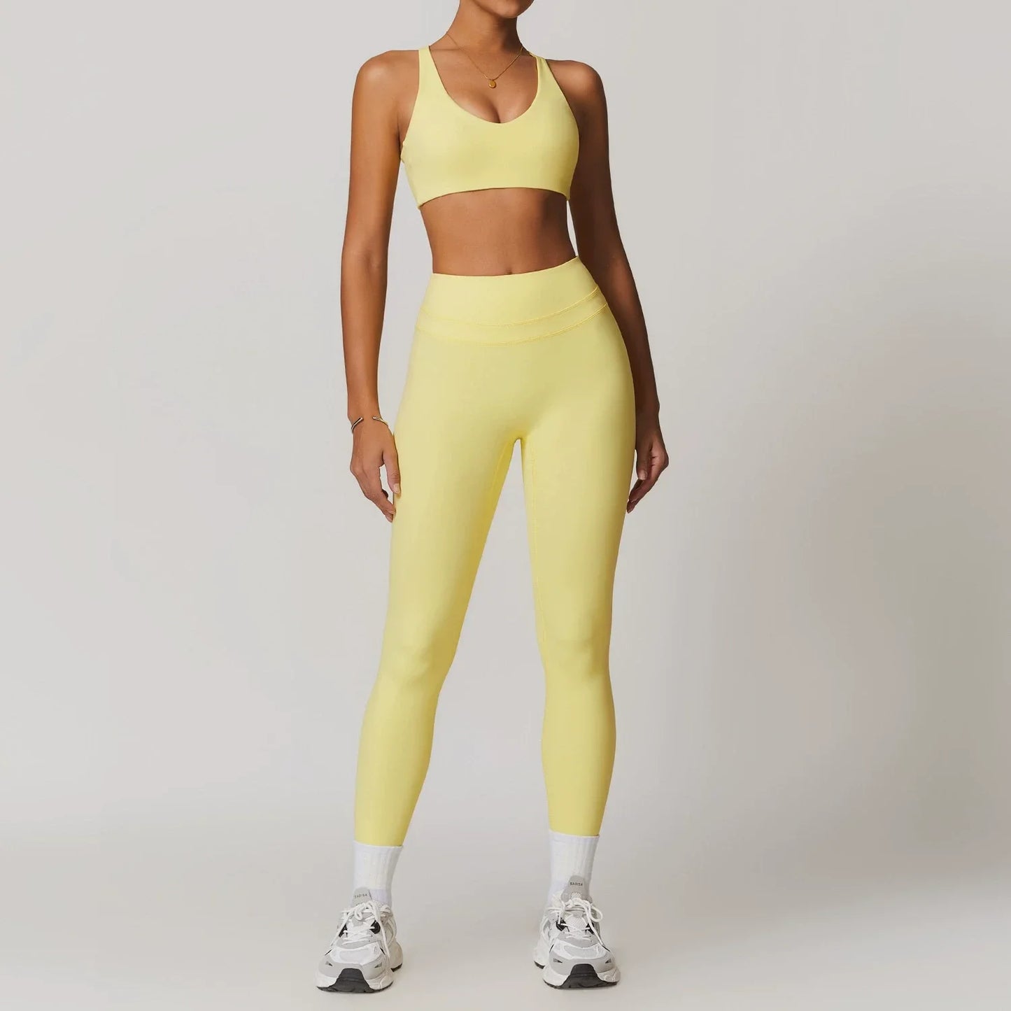 2-Piece Women's Yoga Set – Sports Bra & Leggings