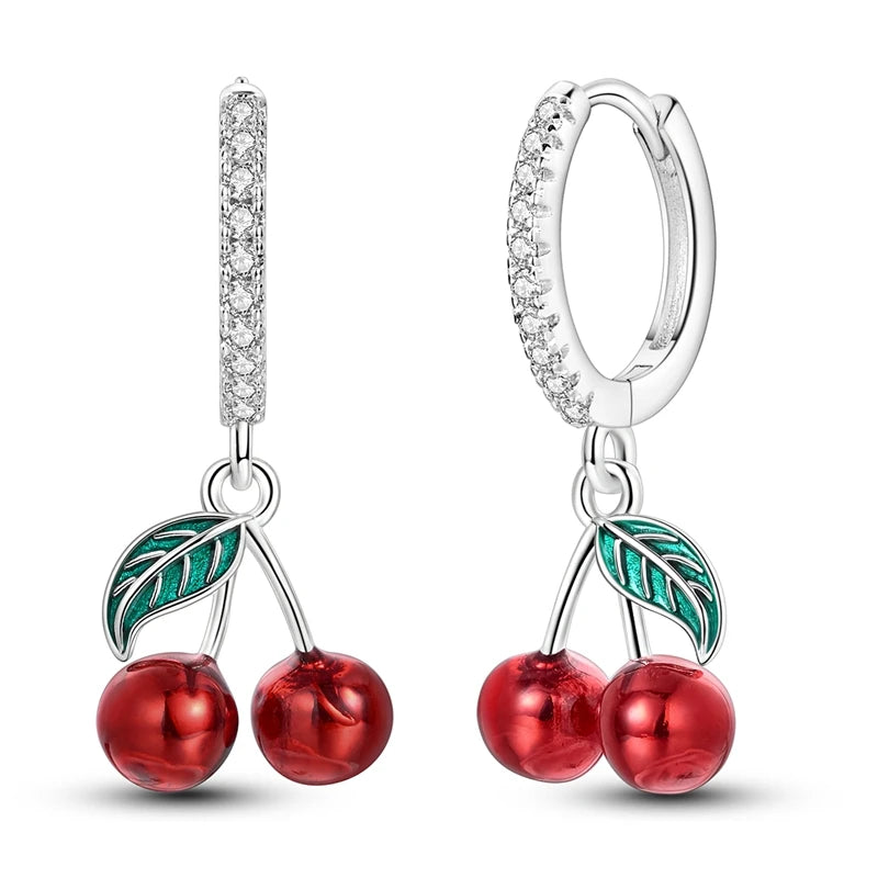 925 Silver Zirconia Hoop Earrings – Hypoallergenic