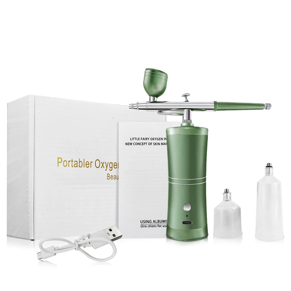 Wireless Mini Airbrush Kit with Compressor – Portable
