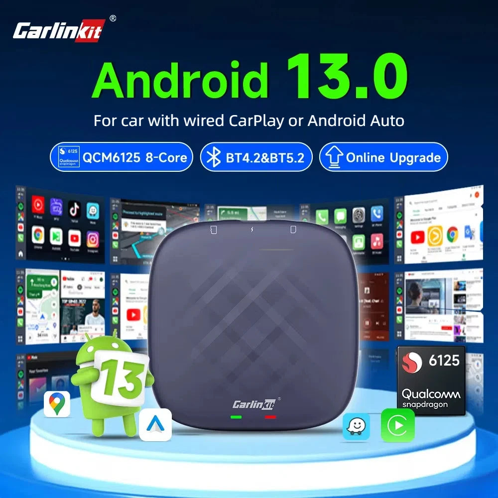 CarlinKit Wireless CarPlay Android Auto AI Box 64G 128G