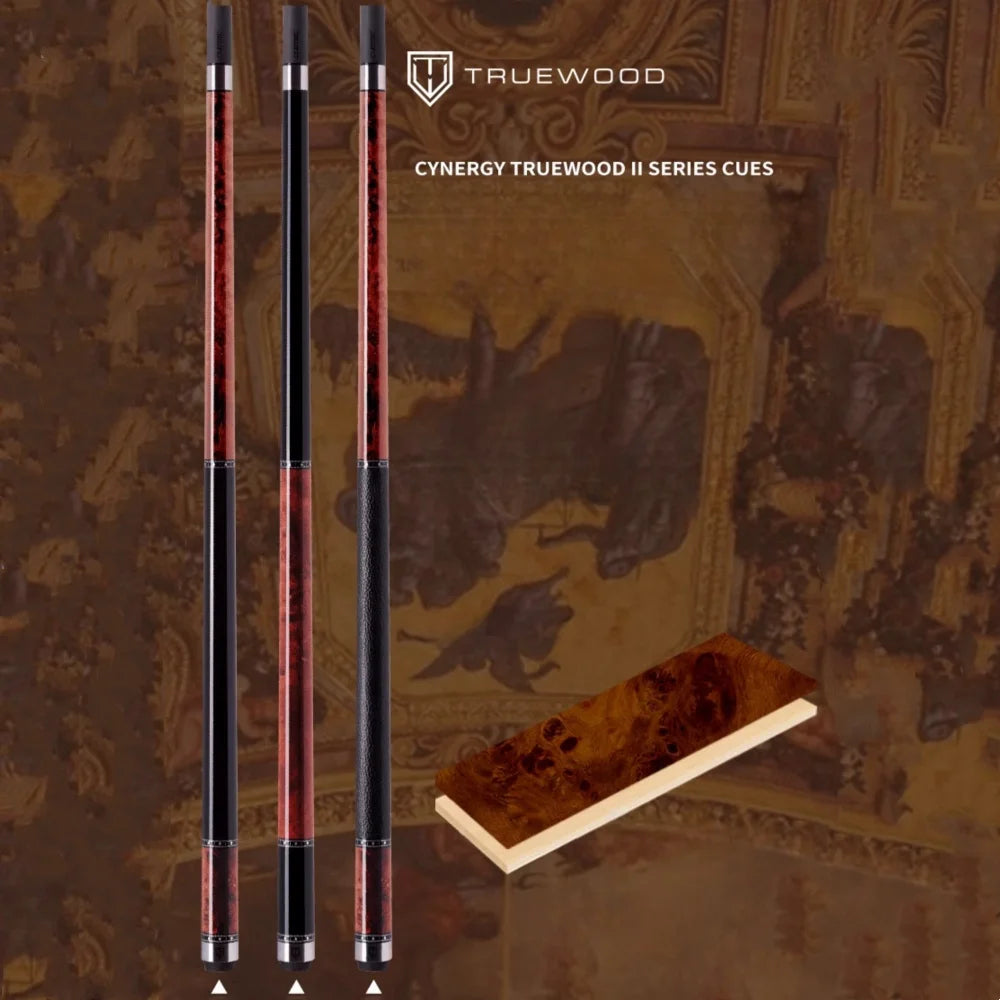 CUETEC 58" Cynergy Truewood II G2 Billiard Pool Cue Stick 11.8 /12.5mm