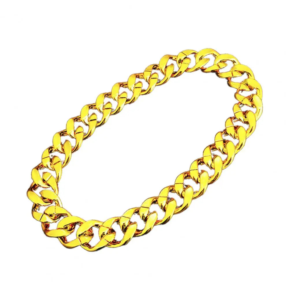 Hip Hop Resin Geometric Choker Necklace for Men