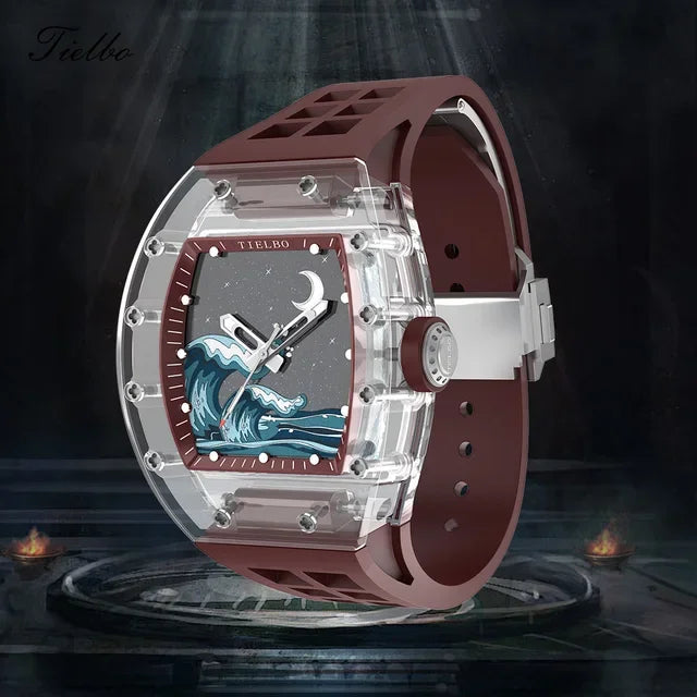 Skeleton Automatic Watch Quality Sapphire Crystal Luminous