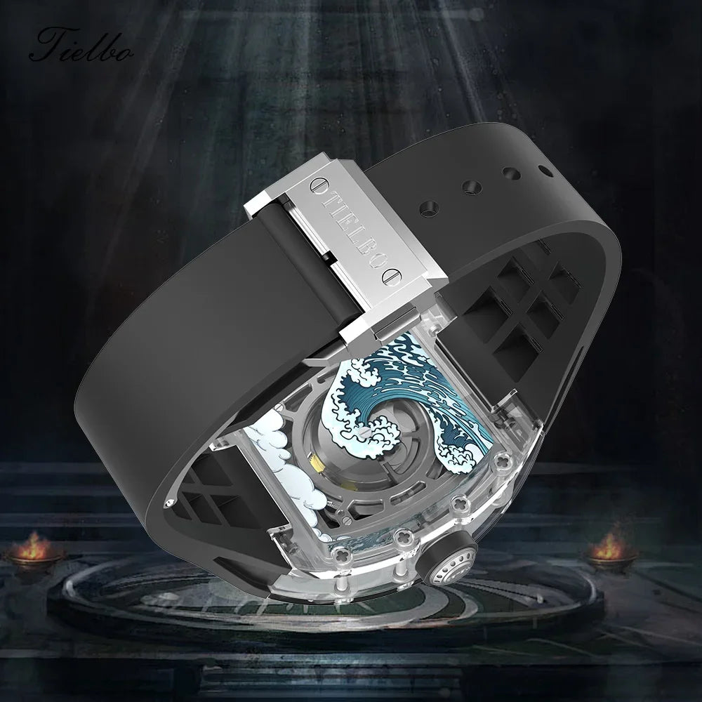 Skeleton Automatic Watch Quality Sapphire Crystal Luminous