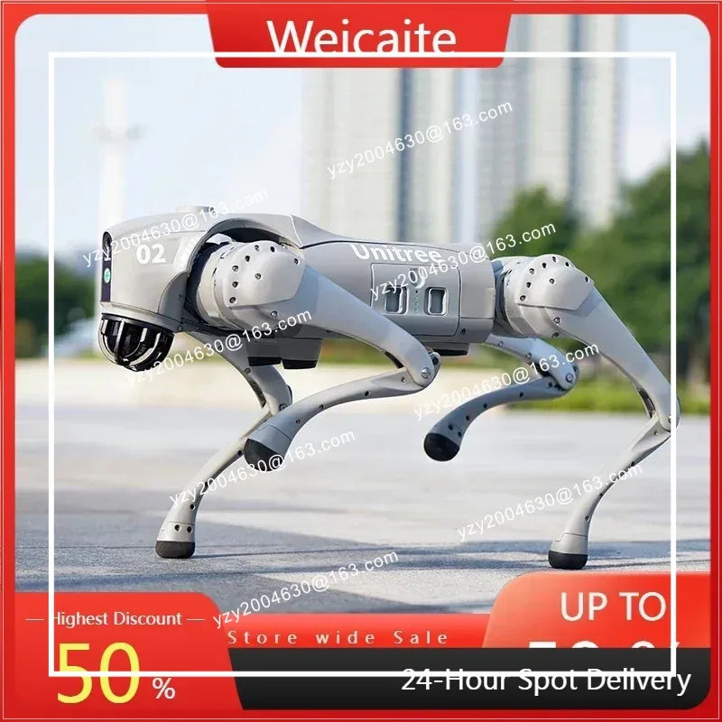 Unitree Go2 voice AI robot dog Go2 artificial intelligence electronic dog companion robot, quadruped technology dog - Teglex