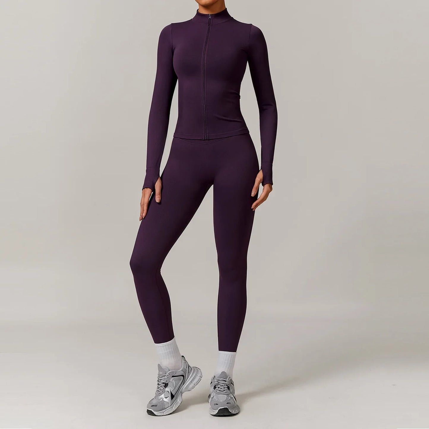 Women's Seamless Yoga Set – 2/3 Piece Gym Suit