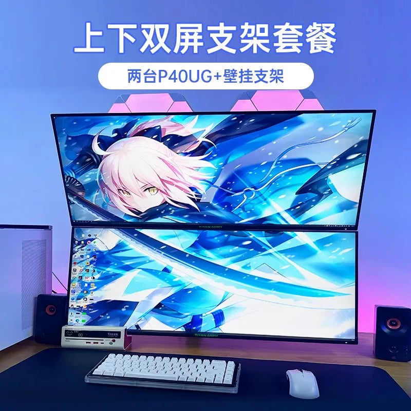 40-Inch 4K monitor dual screen