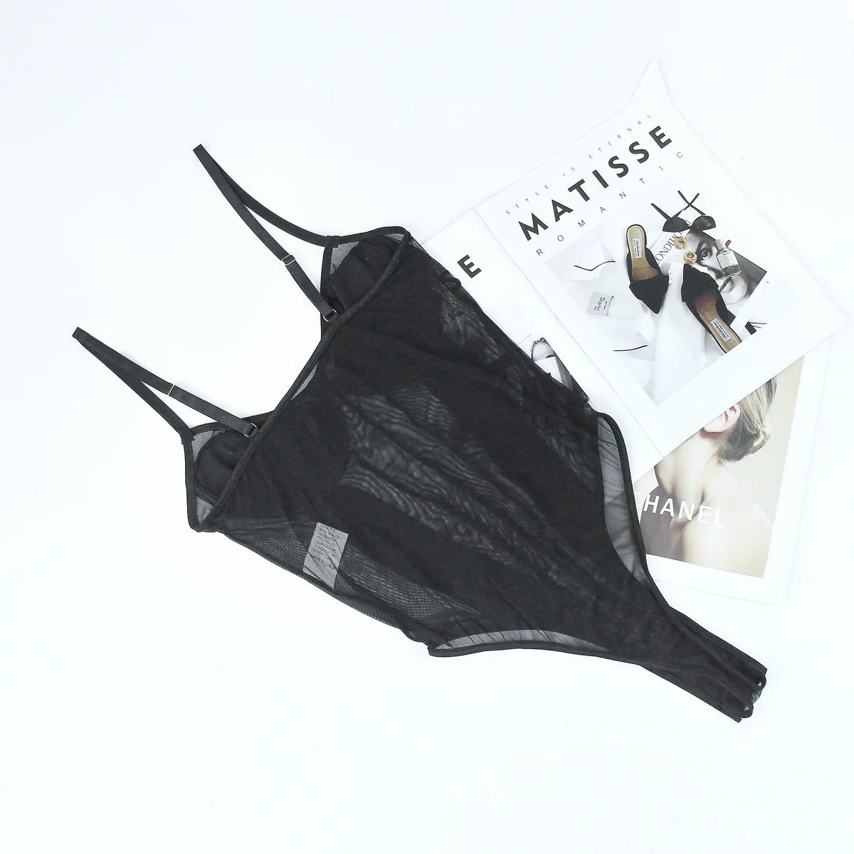 Women's Deep V-Neck Padded Bra Cami Top Shaping Straps