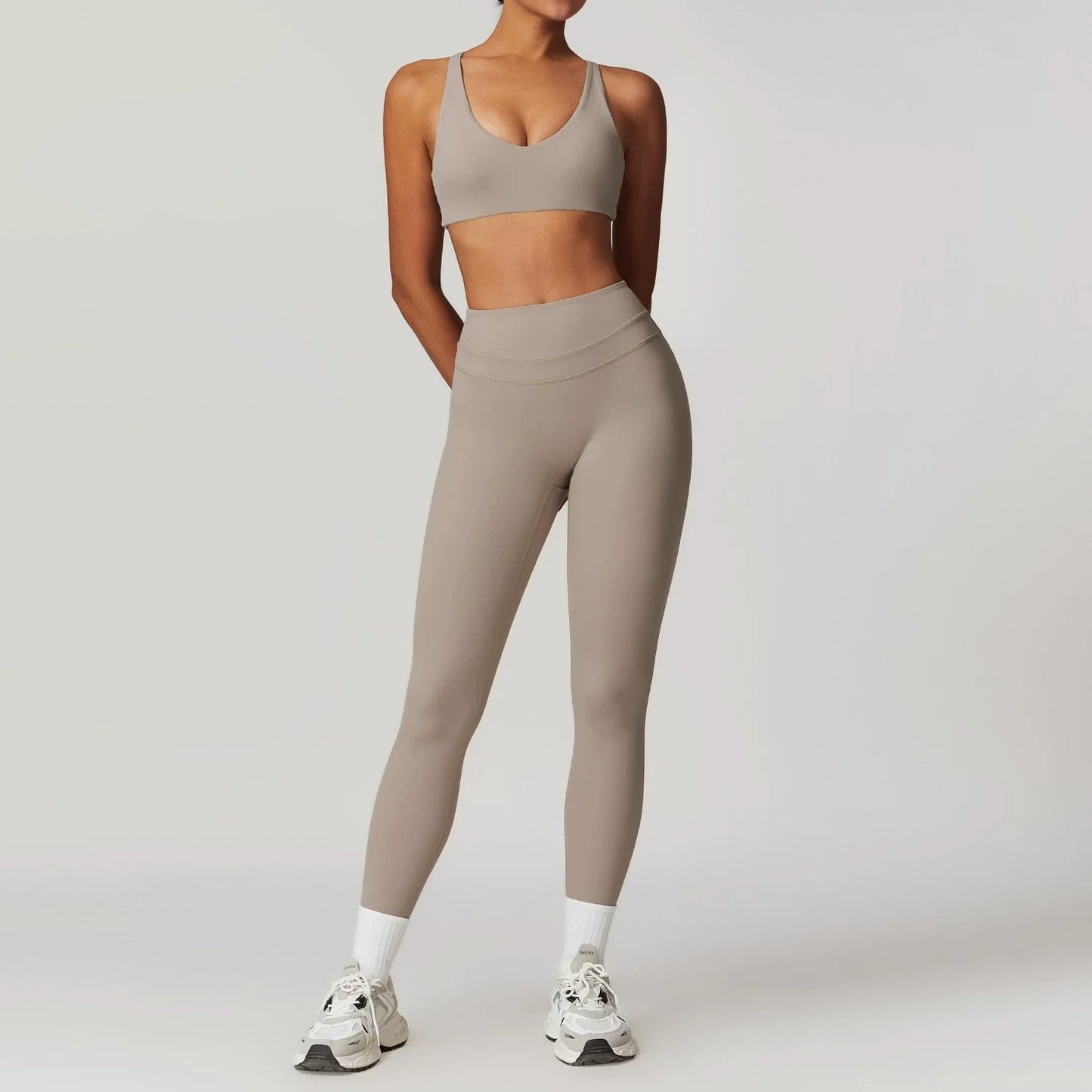 2-Piece Women's Yoga Set – Sports Bra & Leggings