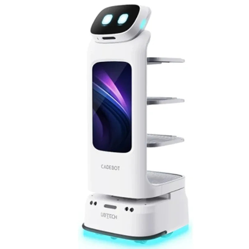 Food Delivery Robot Smart Service Robot Automatic Navigation Restaurant Food Delivery Robots Intelligent Waiter Robot - Teglex