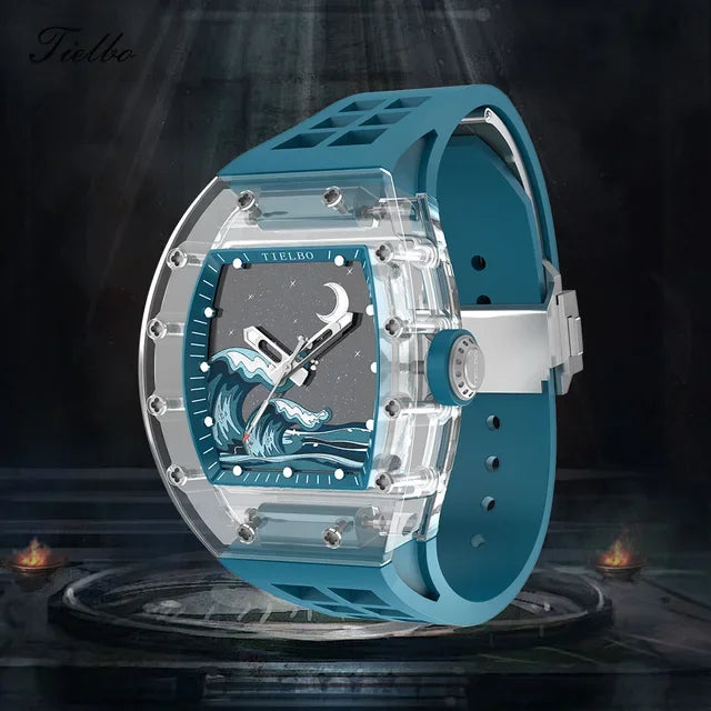 Skeleton Automatic Watch Quality Sapphire Crystal Luminous