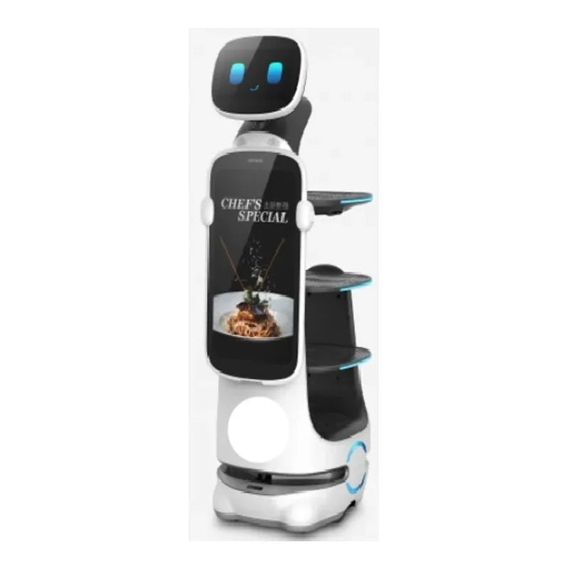 Food Delivery Robot Smart Service Robot Automatic Navigation Restaurant Food Delivery Robots Intelligent Waiter Robot - Teglex