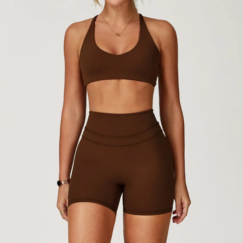 2-Piece Women's Yoga Set – Sports Bra & Leggings