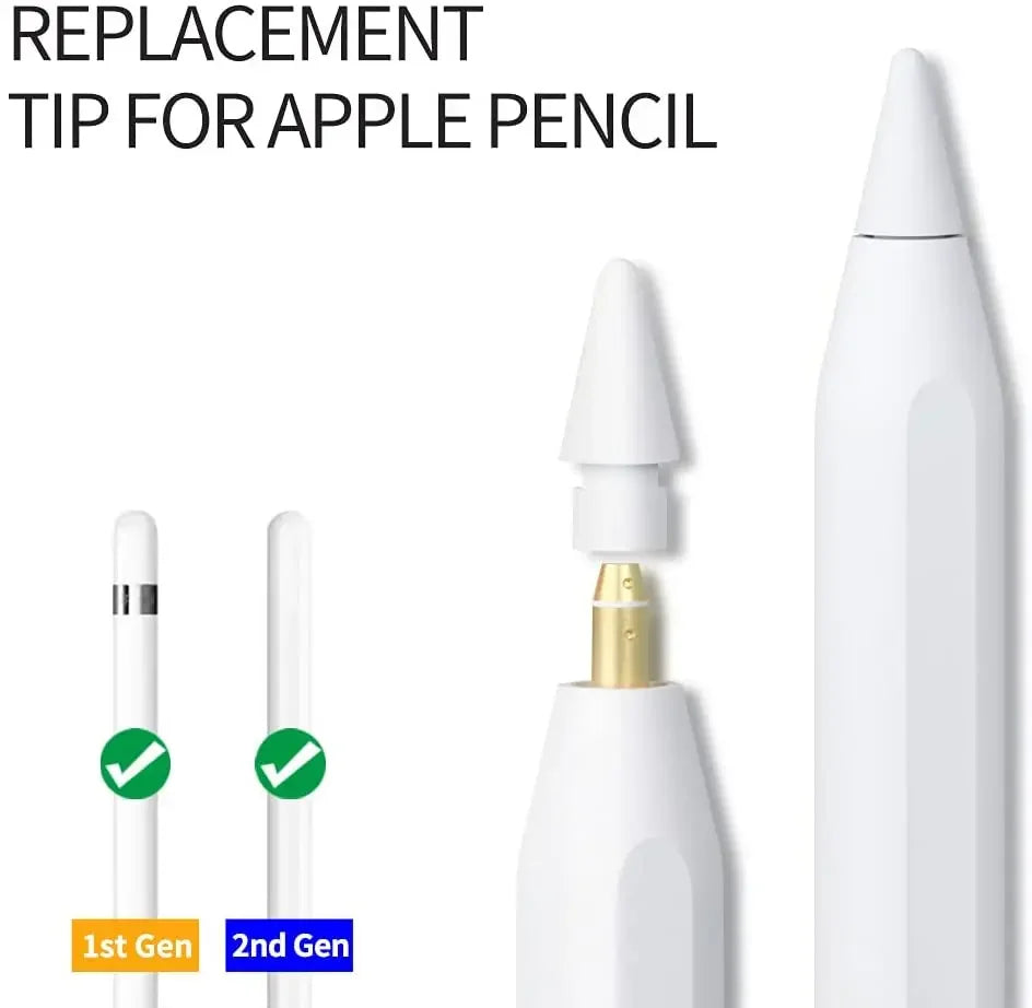 Apple Pencil Replacement Tips 1st & 2nd Gen iPad Pro Nibs