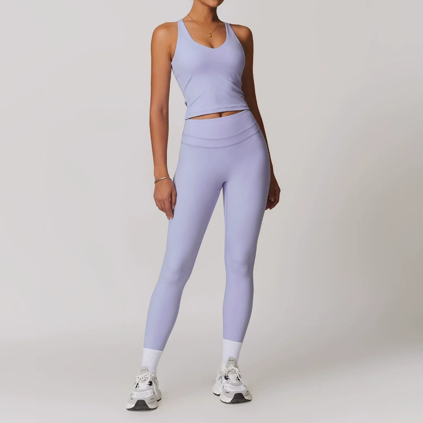 2-Piece Women's Yoga Set – Sports Bra & Leggings