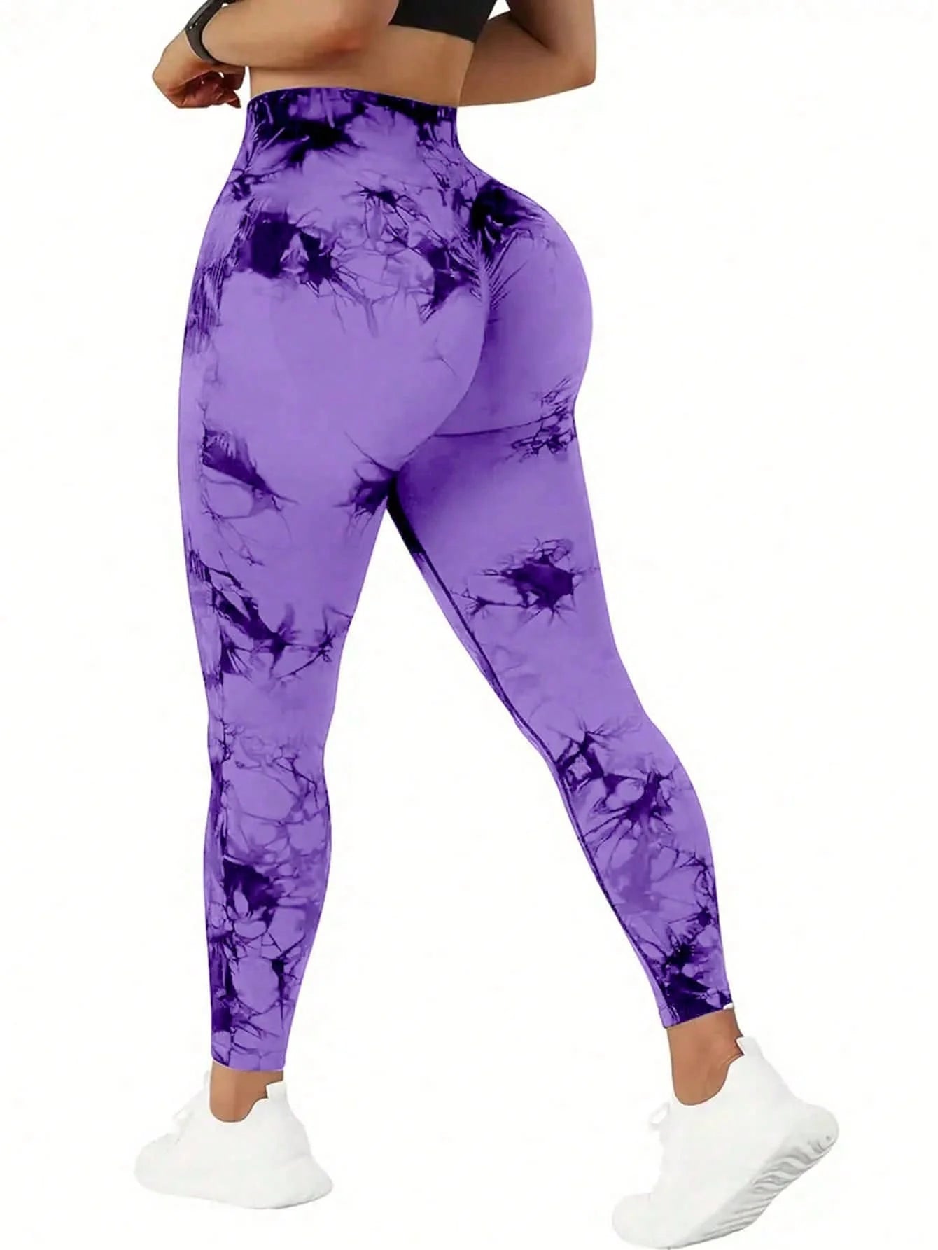 Women's Seamless Tie-Dye High Waist Yoga Leggings