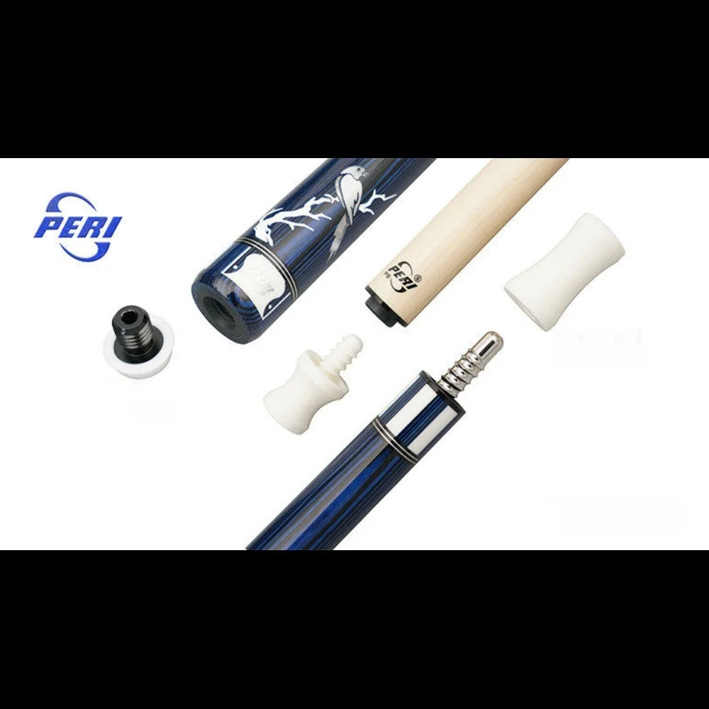 PERI 58" Billiard Pool Cue Stick – 12.5mm Durable Wood