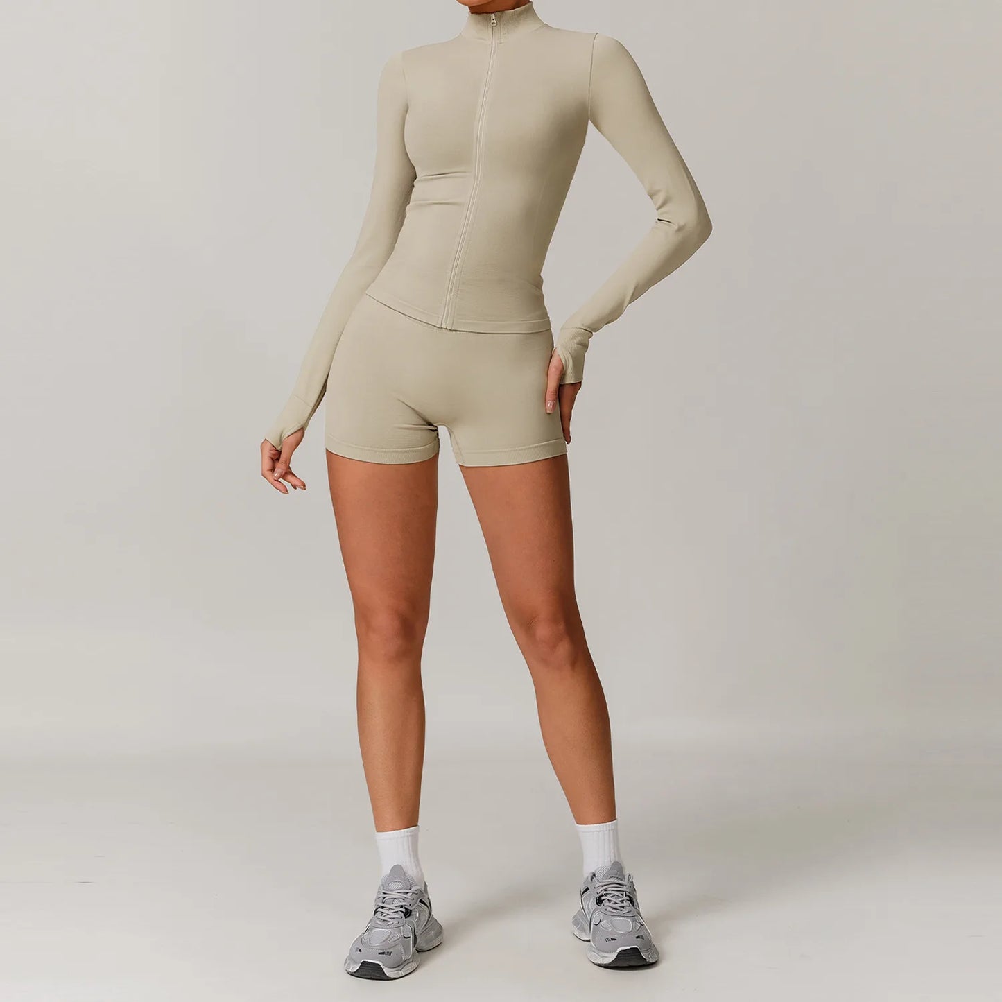 Women's Seamless Yoga Set – 2/3 Piece Gym Suit