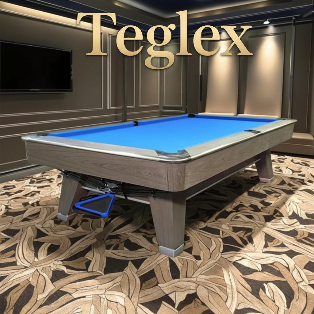 9-Foot Slate Pool Table Commercial Auto Ball Return 9-Ball