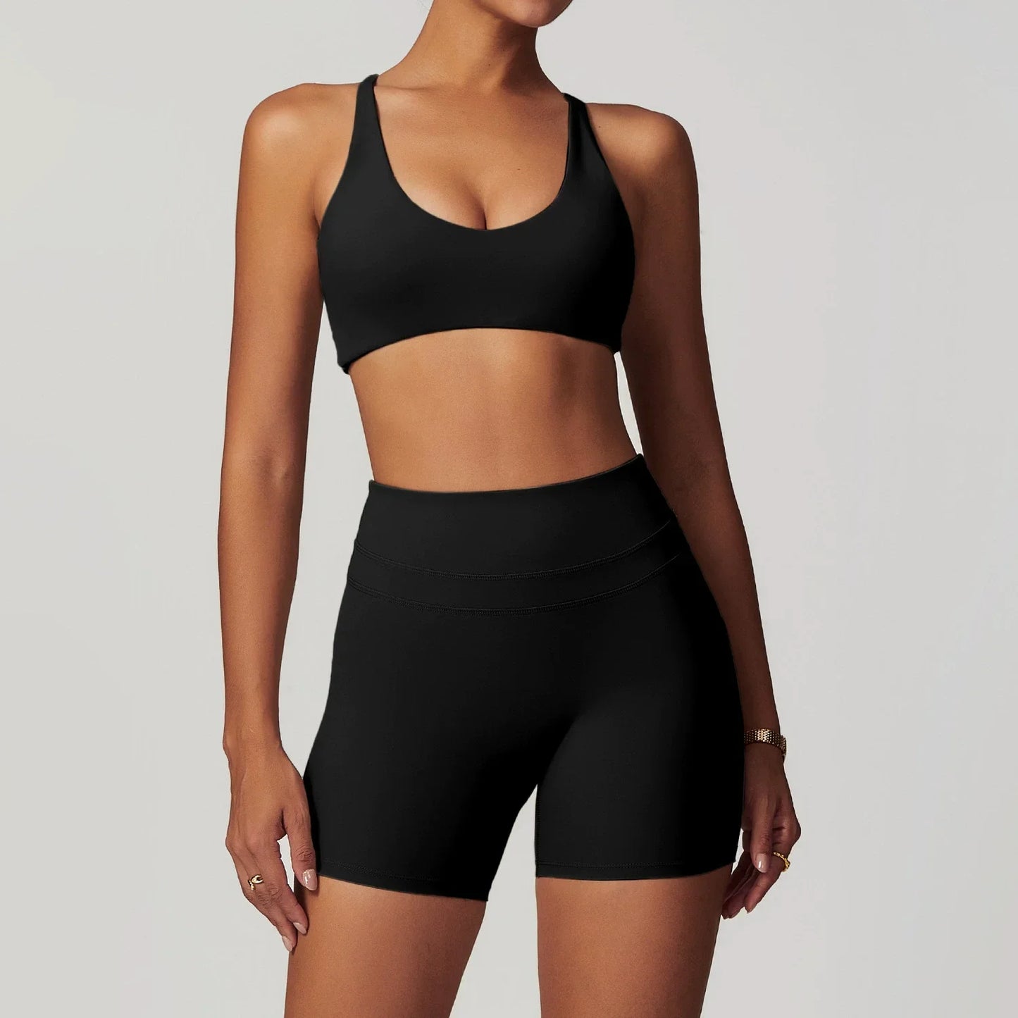 2-Piece Women's Yoga Set – Sports Bra & Leggings
