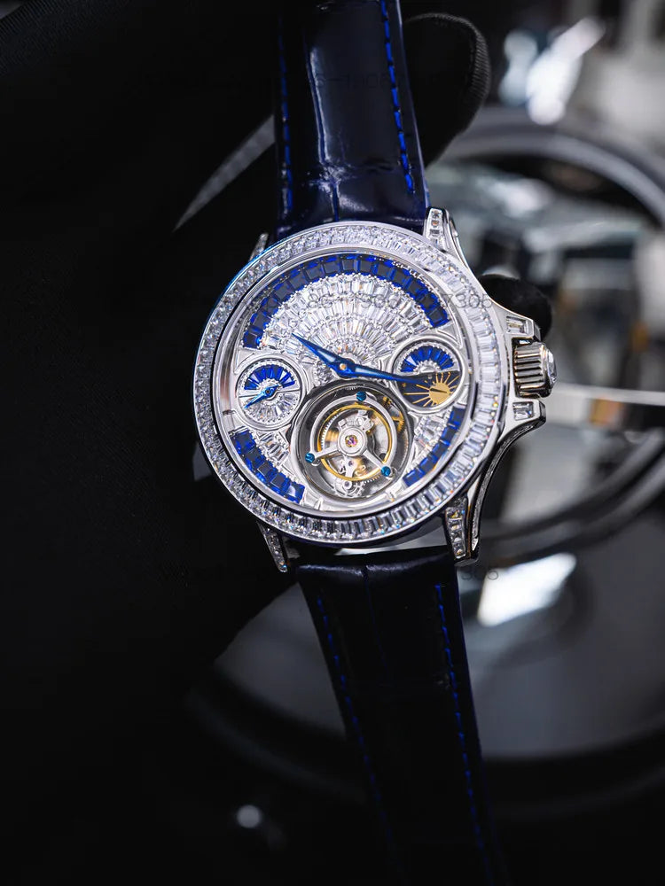 Tourbillon Men's Fully Automatic Mechanical Watch Waterproof Watch