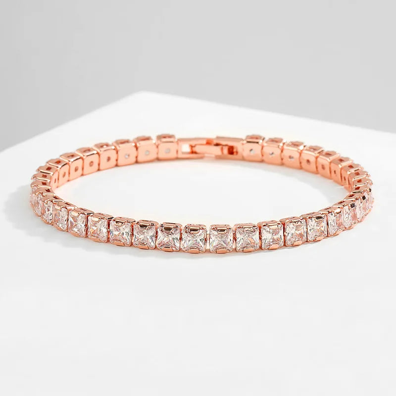 D VVS1 Moissanite Tennis Bracelet S925 2-5mm Gift