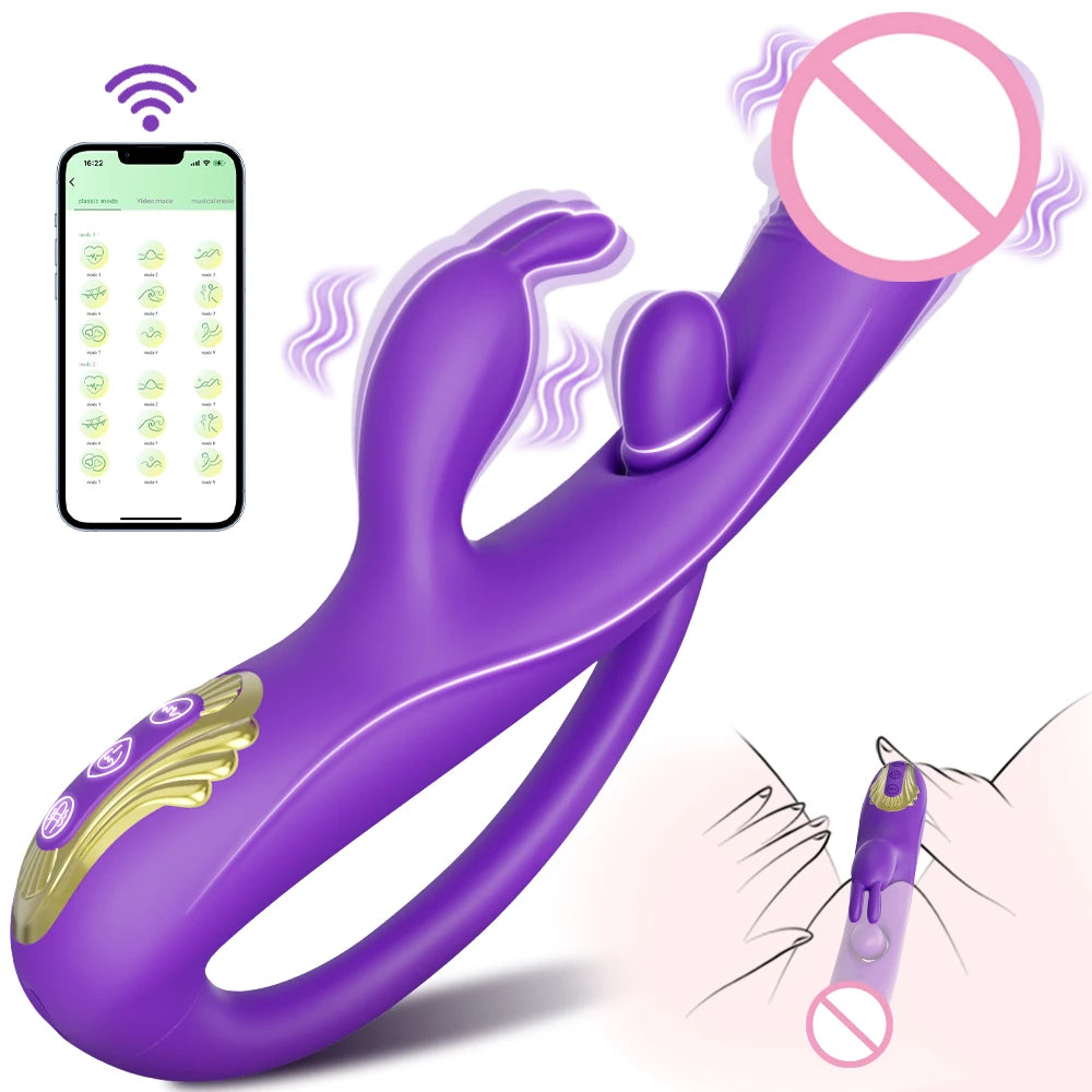 Women's Vibrating Dildo & Clitoris Stimulator