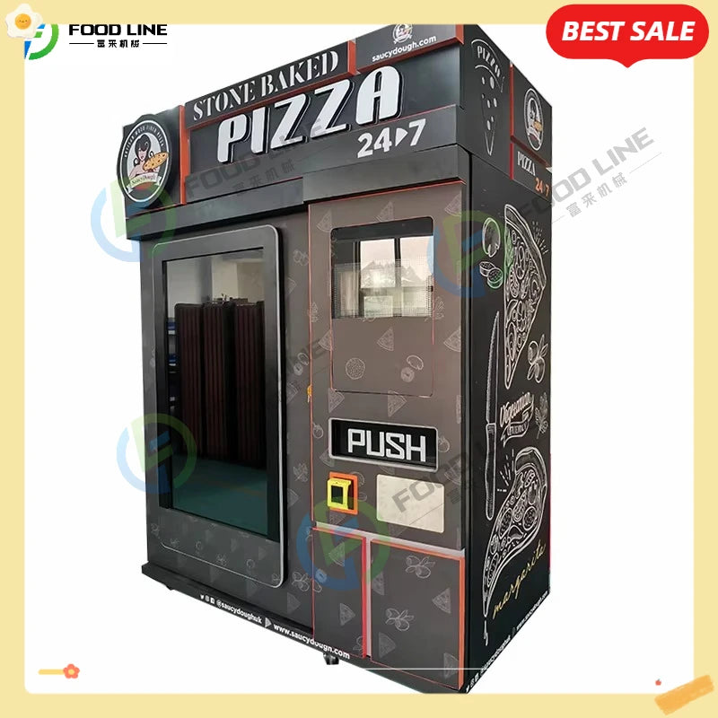 Custom Fresh Pizza Vending Machine – Fast Food Automat