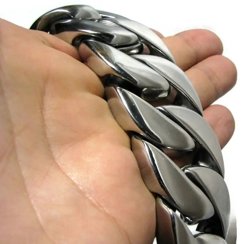 24/32mm Cuban Miami Link Chain 316L Steel Men
