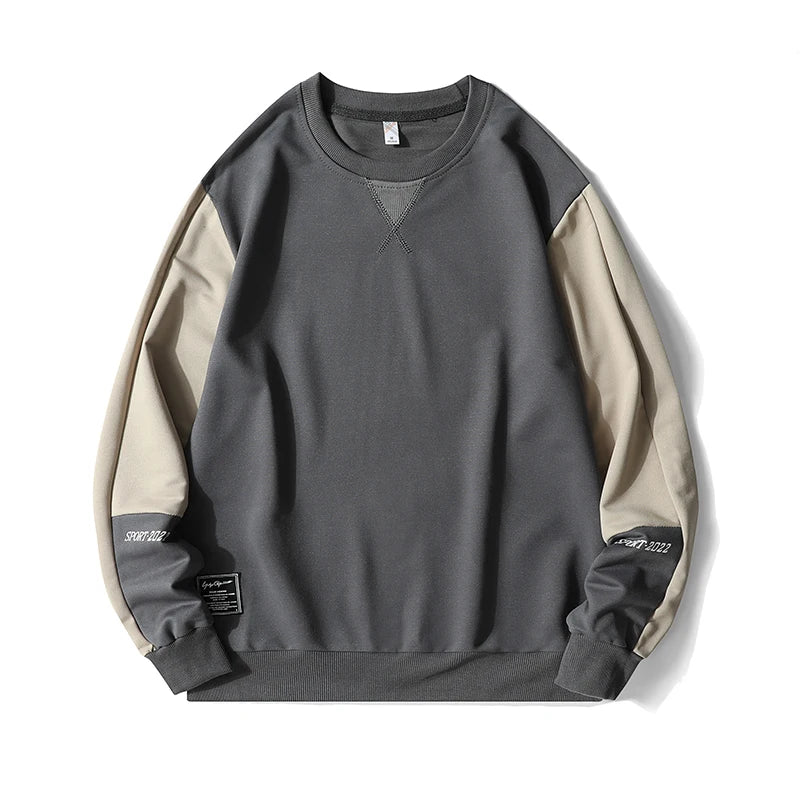 Men's Heavy Pullover Sweater  Casual Long Sleeve