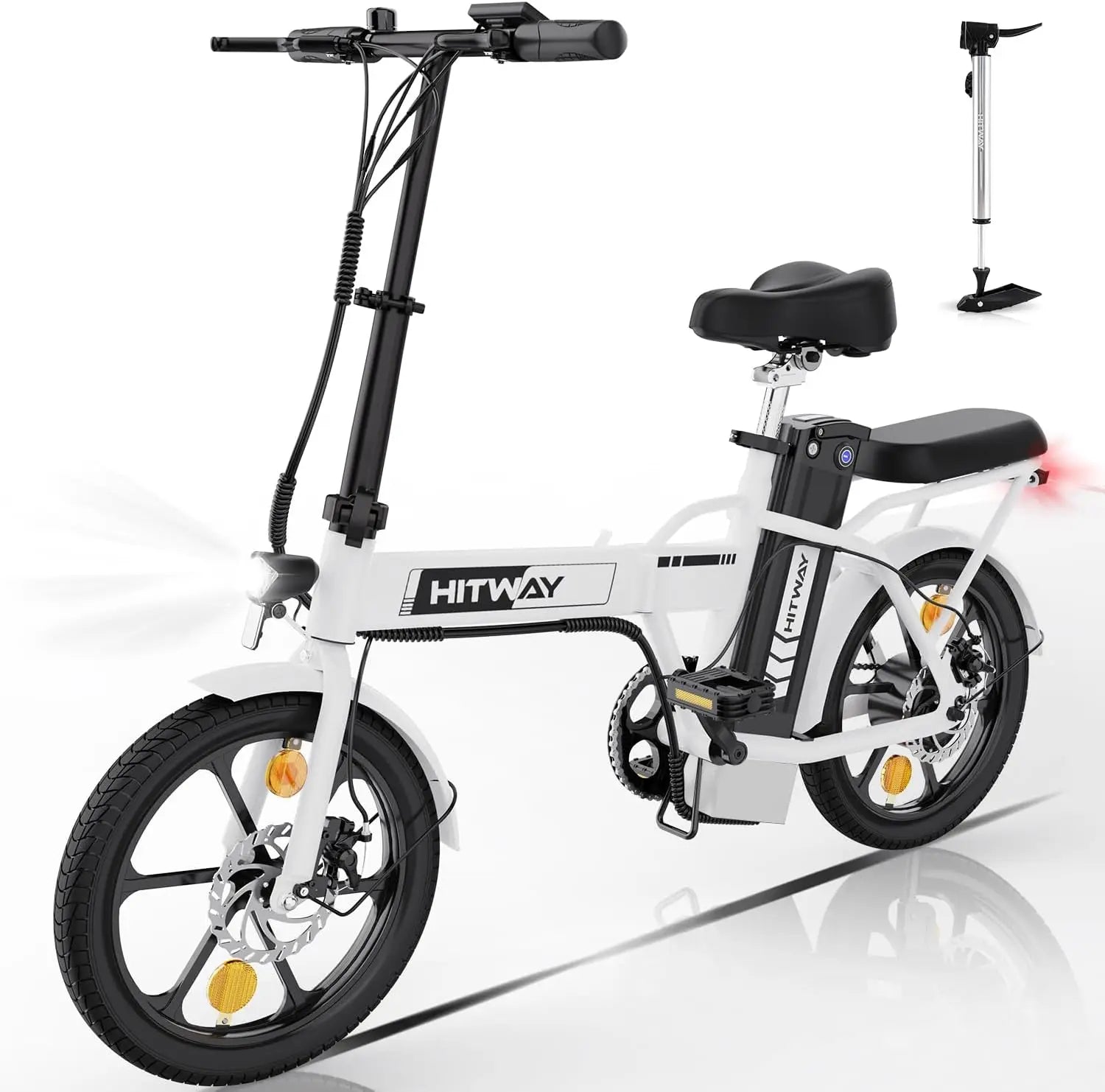 Foldable Electric Bike 36V 10.4Ah For The City Ride - Teglex