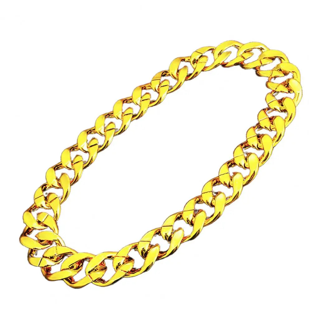 Hip Hop Resin Geometric Choker Necklace for Men