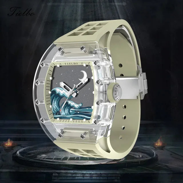 Skeleton Automatic Watch Quality Sapphire Crystal Luminous