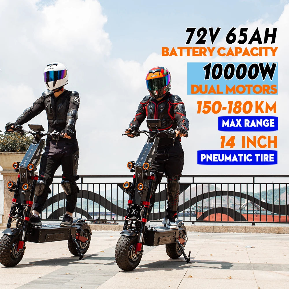 Obarter X7 10000W Off-Road Fat Tire E-Scooter 240KM