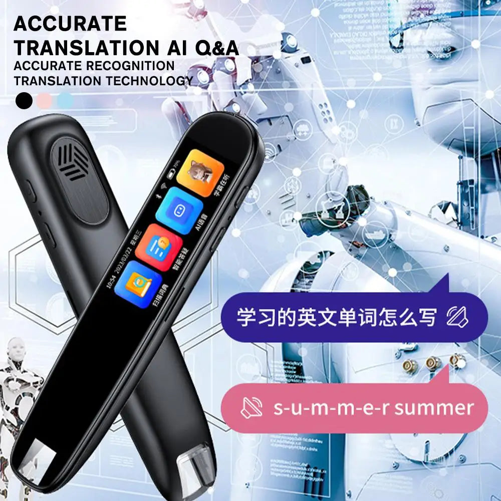 Offline Translation Pen 123 Languages Smart Scanner Pen
