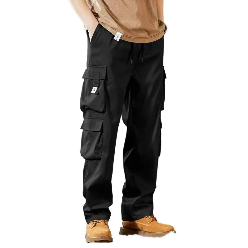 Men's Workwear Pants Loose Fit Wear-Resistant Durable Pants Casual