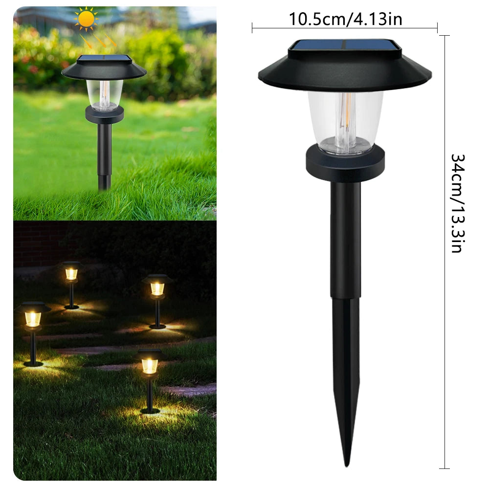 Solar Pathway Lights IP65 Waterproof Garden Path Lamp