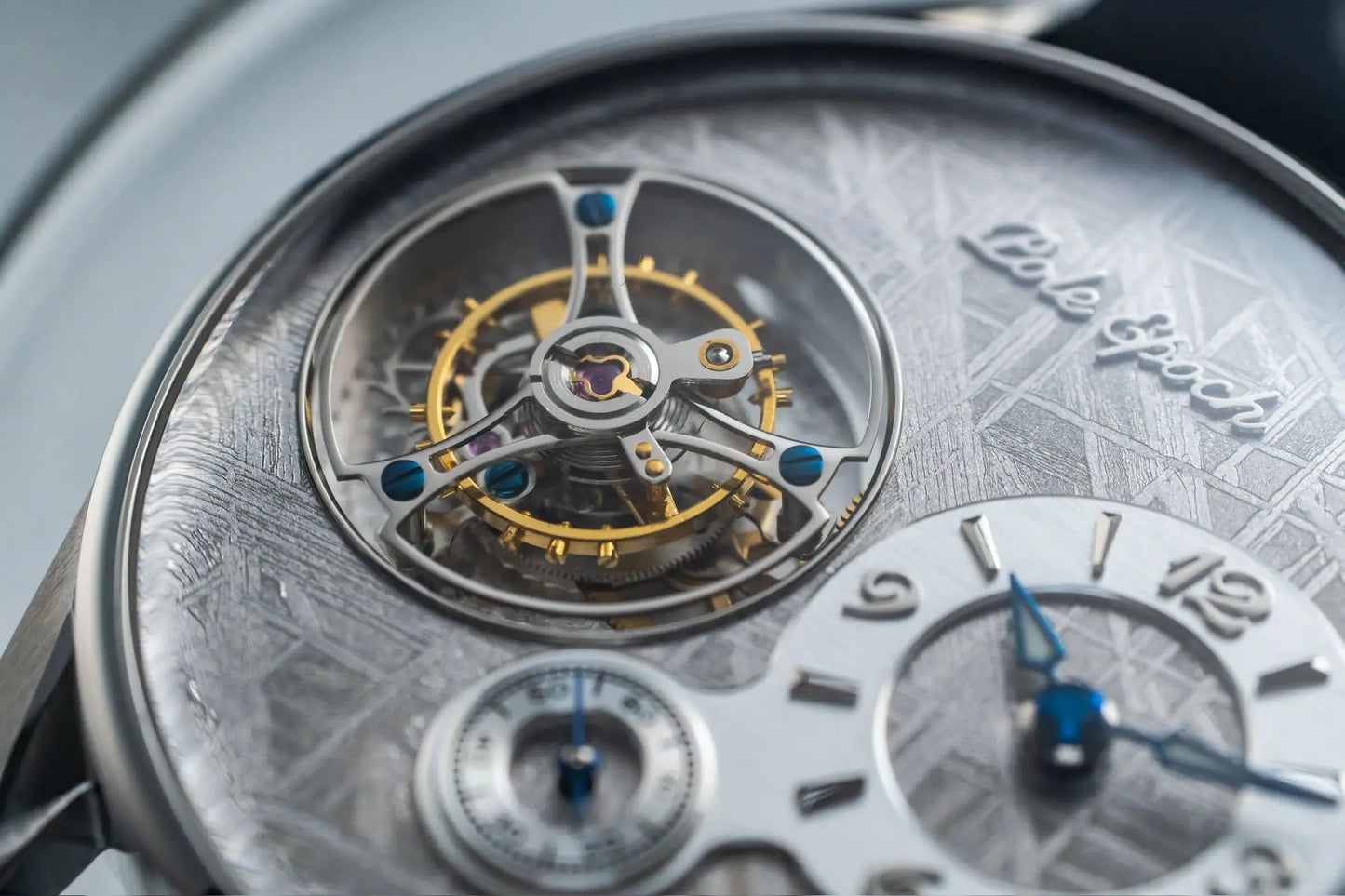 Jichen 008 Meteorite Men's Mechanical Watch Manual Tourbillon Movement with Sapphire Glass