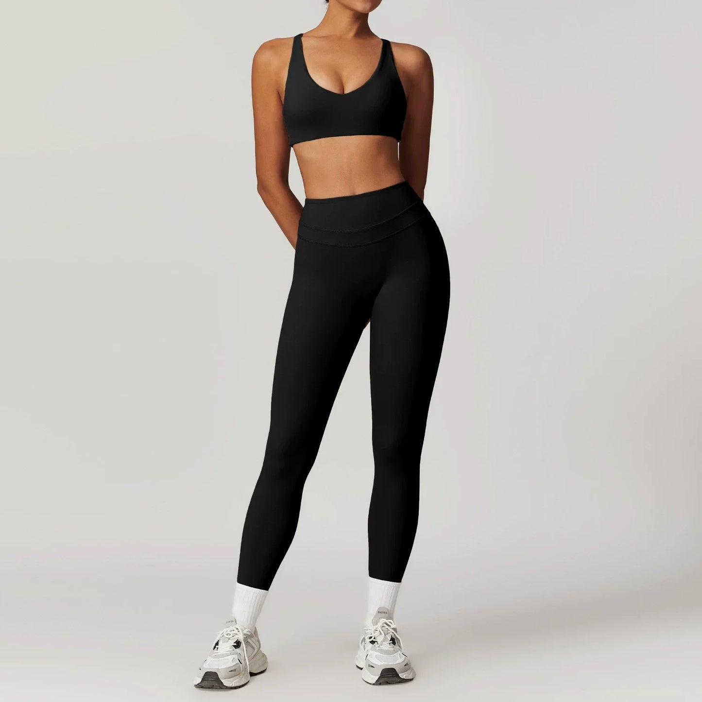 2-Piece Women's Yoga Set – Sports Bra & Leggings