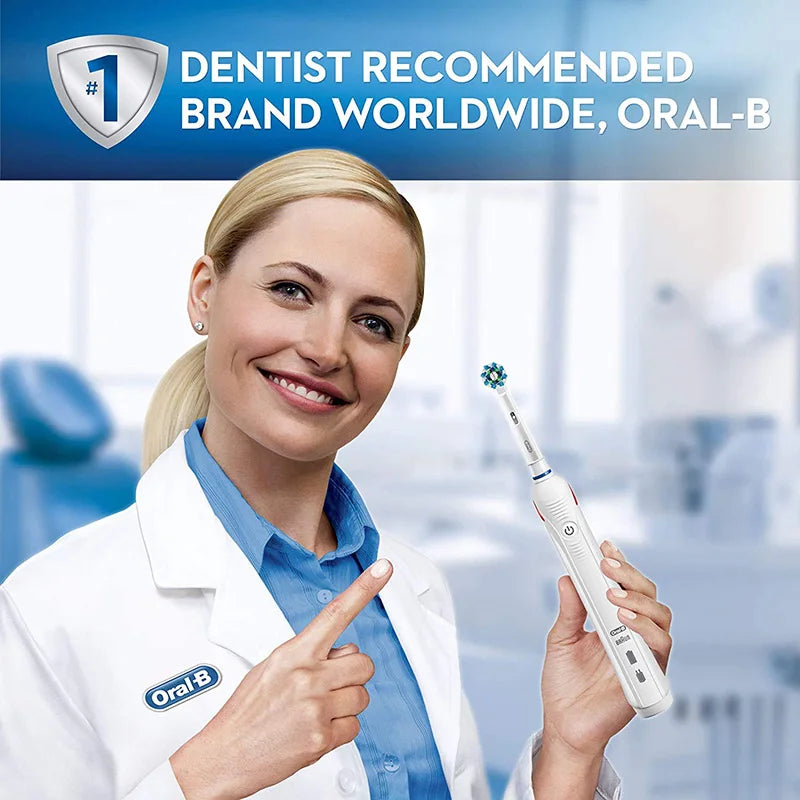 Oral-B Pro 4000 Electric Toothbrush 3D Action 4 Modes