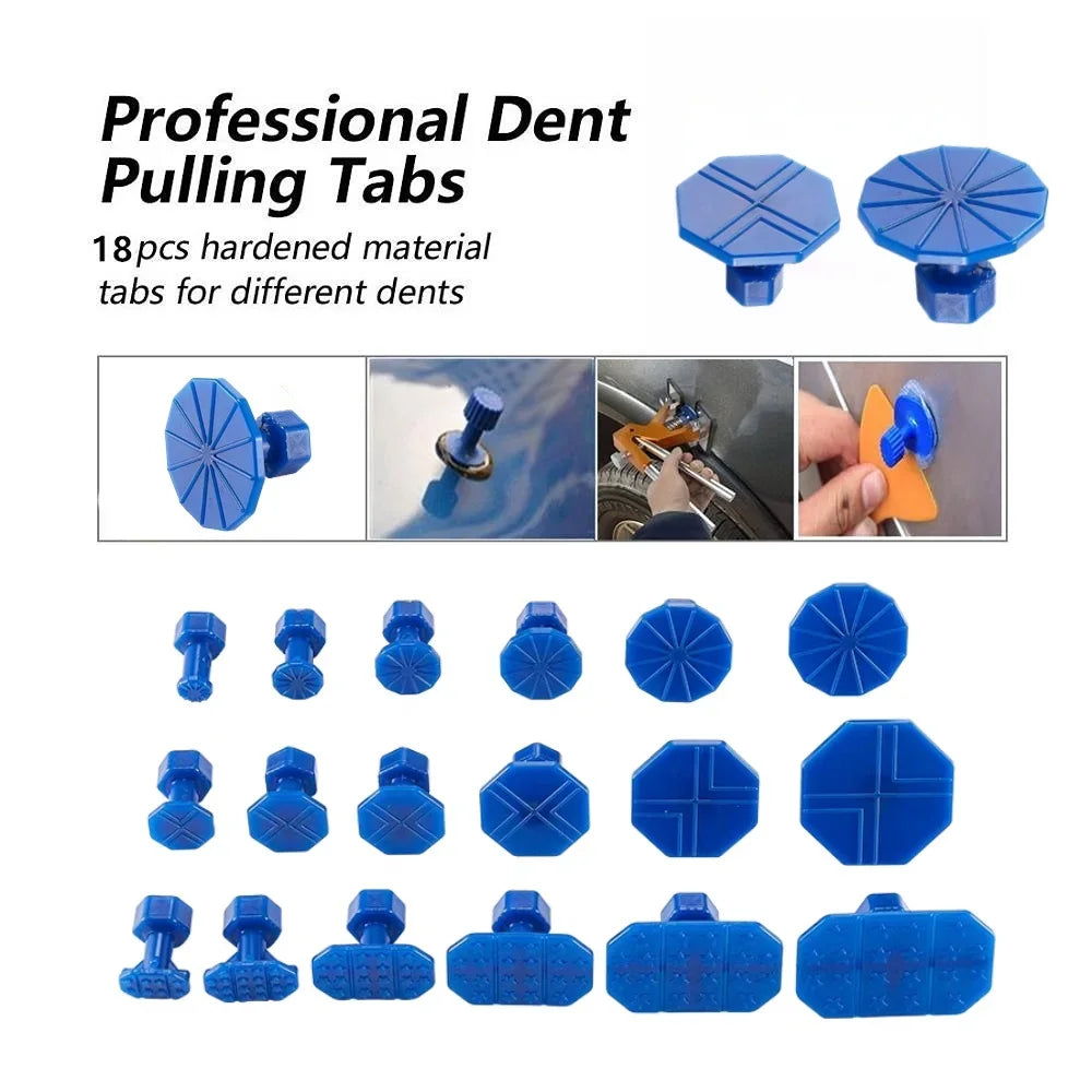 Paintless Car Dent Repair Kit – Glue Gun & Puller Tools