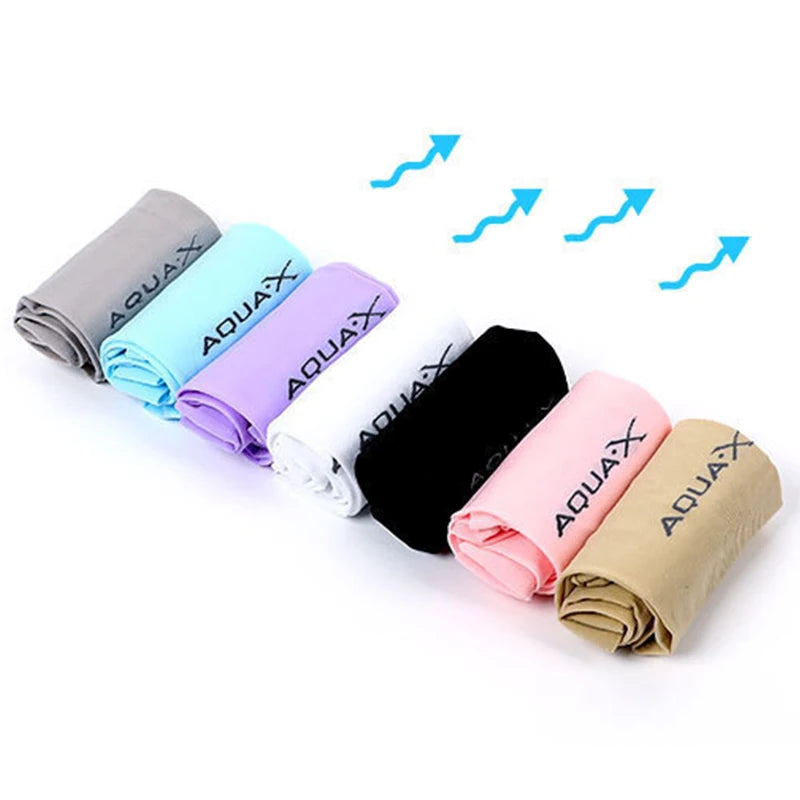 Ice Silk Arm Sleeves & Fishnet Fingerless Gloves – Punk