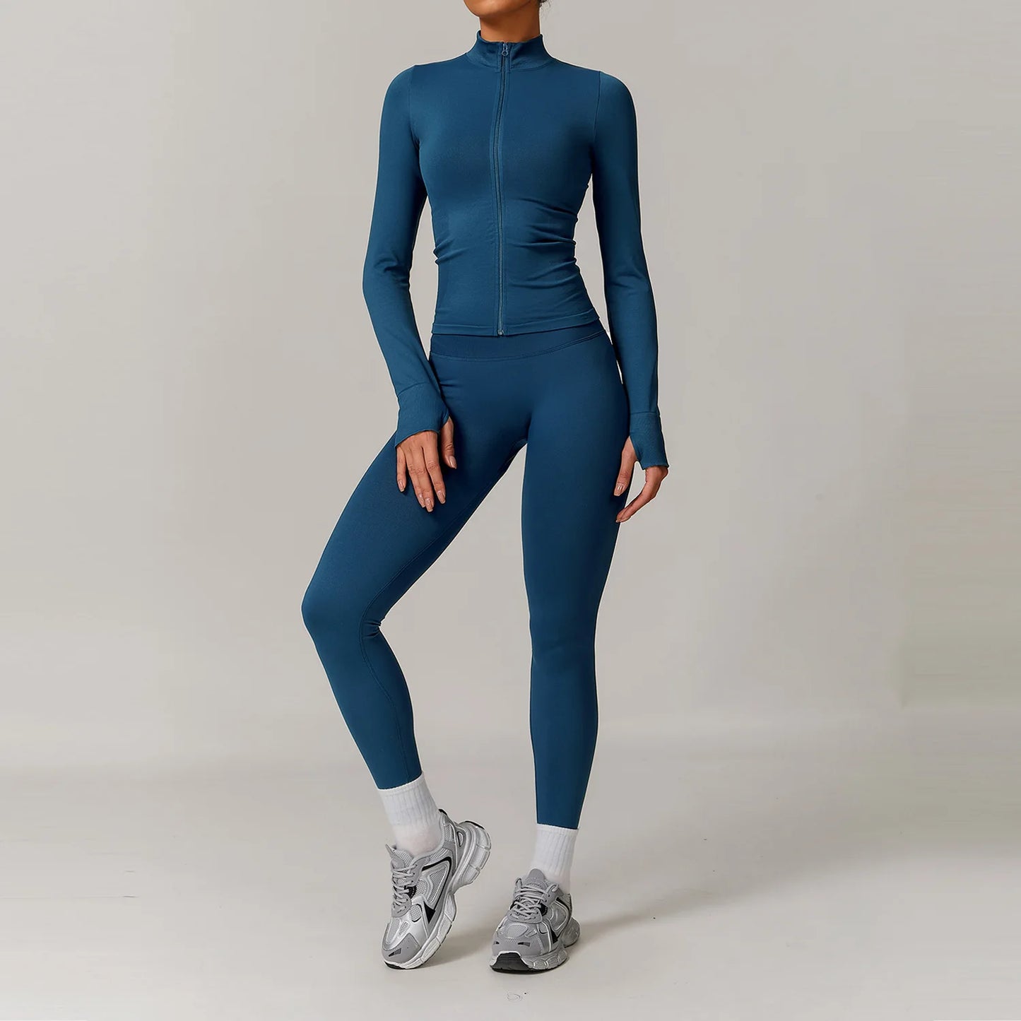 Women's Seamless Yoga Set – 2/3 Piece Gym Suit